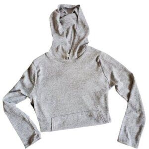 Ginger G Light Gray Hooded Lightweight Hoodie Junior Large
